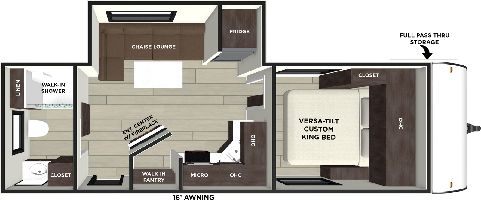 Wildwood 22RBS - DSO Floorplan